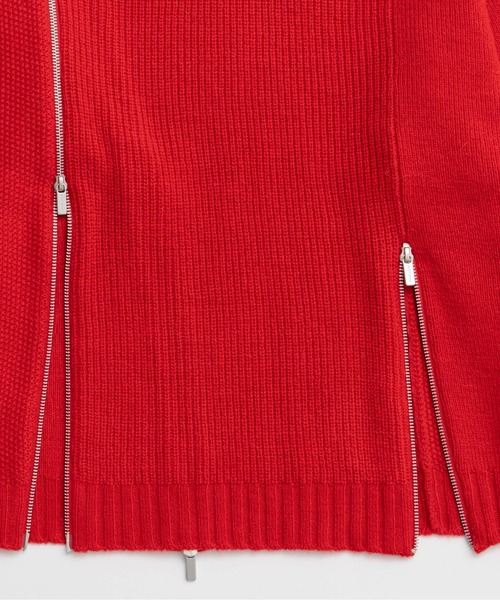 Long Zipper Knit Pullover / ロングファスナ－ニット（ニット