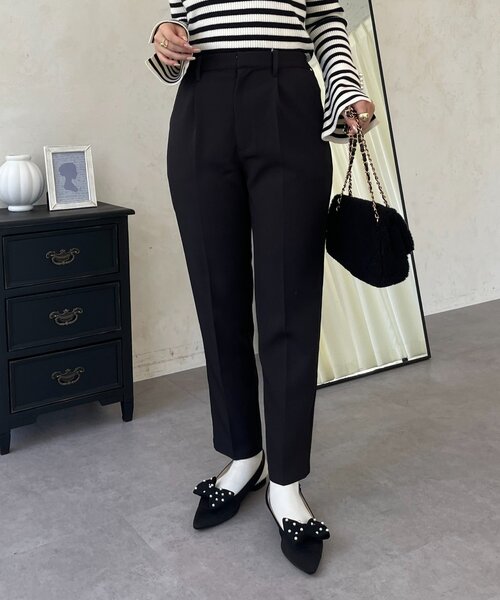 prose verse（プロズヴェール）の「スリムテーパードパンツ（その他パンツ・レディース・ブラック・PL/PM/LARGE/MEDIUM/TL）」の10枚目の写真