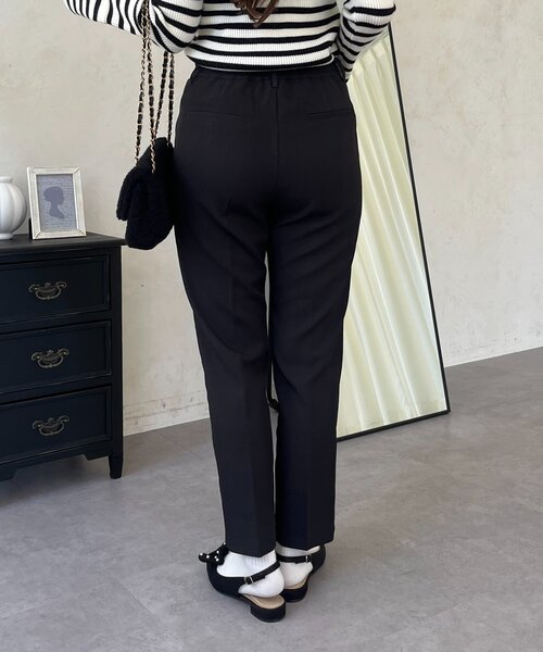 prose verse（プロズヴェール）の「スリムテーパードパンツ（その他パンツ・レディース・ブラック・PL/PM/LARGE/MEDIUM/TL）」の11枚目の写真