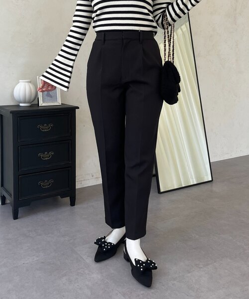 prose verse（プロズヴェール）の「スリムテーパードパンツ（その他パンツ・レディース・ブラック・PL/PM/LARGE/MEDIUM/TL）」の13枚目の写真