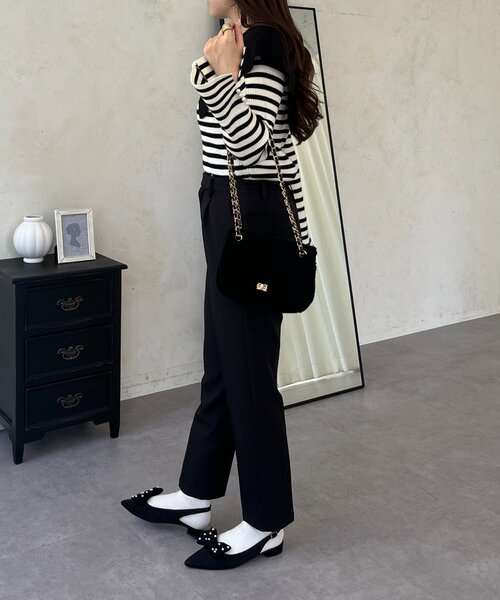 prose verse（プロズヴェール）の「スリムテーパードパンツ（その他パンツ・レディース・ブラック・PL/PM/LARGE/MEDIUM/TL）」の20枚目の写真