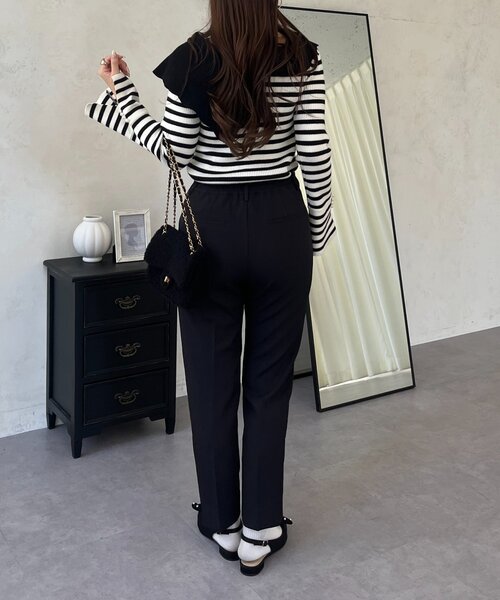 prose verse（プロズヴェール）の「スリムテーパードパンツ（その他パンツ・レディース・ブラック・PL/PM/LARGE/MEDIUM/TL）」の19枚目の写真