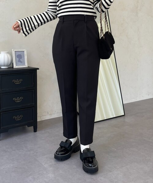 prose verse（プロズヴェール）の「スリムテーパードパンツ（その他パンツ・レディース・ブラック・PL/PM/LARGE/MEDIUM/TL）」の22枚目の写真