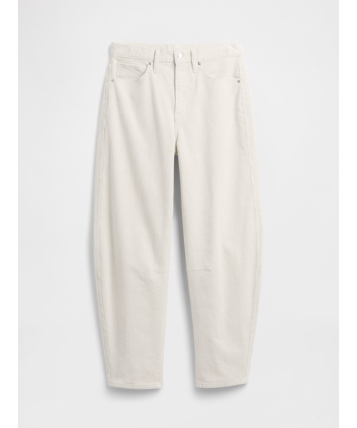 GAP（ギャップ）の「ハイライズ バレル コーデュロイパンツ（デニムパンツ・レディース・ベージュ・23/24/25/26/27/28/29/30）」の7枚目の写真