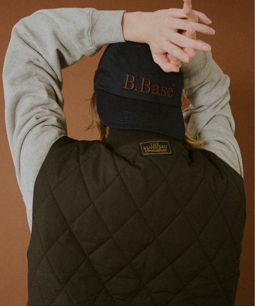 BROKEN BASE(ブロークンベース)の「Quilted Vest / キルテッドジャケット(ダウンベスト・メンズ・パープル/ブラック・MEDIUM/LARGE)」の5枚目の写真