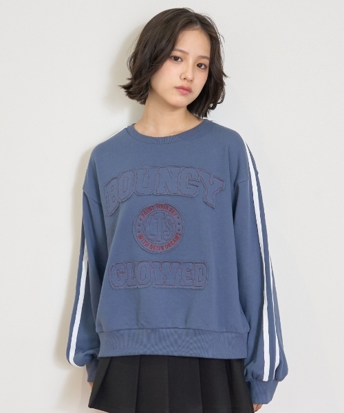 セール】【7days】袖ライントレーナー（スウェット）｜LOVETOXIC