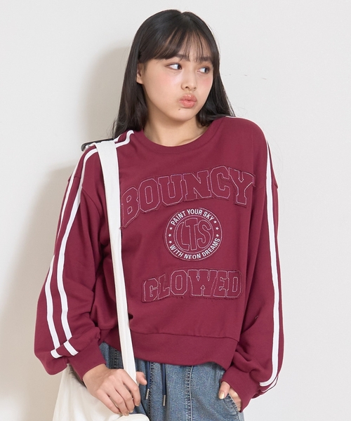 セール】【7days】袖ライントレーナー（スウェット）｜LOVETOXIC