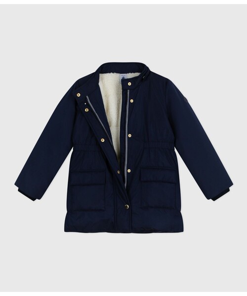 PETIT BATEAU(プチバトー)の「フード付きジャケット(ダウンジャケット/コート・キッズ・ネイビー・6YEAR/8YEAR/10YEAR/12YEAR)」の5枚目の写真