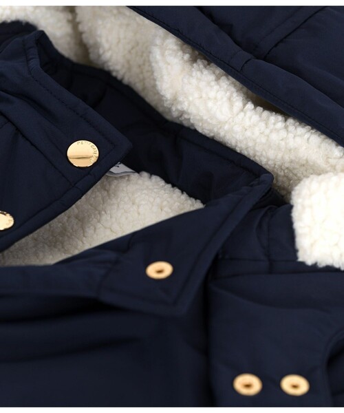 PETIT BATEAU(プチバトー)の「フード付きジャケット(ダウンジャケット/コート・キッズ・ネイビー・6YEAR/8YEAR/10YEAR/12YEAR)」の7枚目の写真
