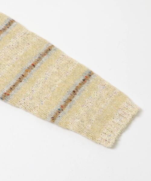 KBF（ケイビーエフ）の「マルチボーダールーズニット（ニット/セーター