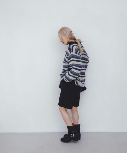 セール】マルチボーダールーズニット（ニット/セーター）｜KBF