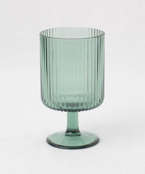 212 KITCHEN STORE(トゥワントゥキッチンストア)の「メサ スタッキングゴブレットグラス 300ml GR <ABODE アボード>(グラス/マグカップ/タンブラー・レディース・その他・00)」の2枚目の写真