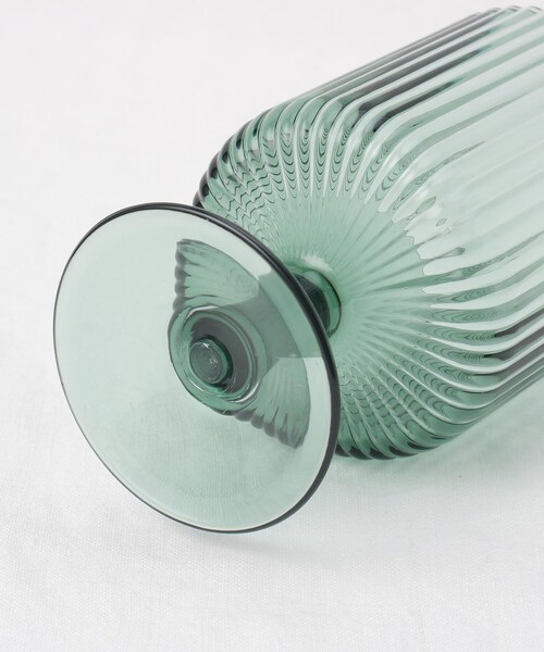 212 KITCHEN STORE(トゥワントゥキッチンストア)の「メサ スタッキングゴブレットグラス 300ml GR <ABODE アボード>(グラス/マグカップ/タンブラー・レディース・その他・00)」の4枚目の写真