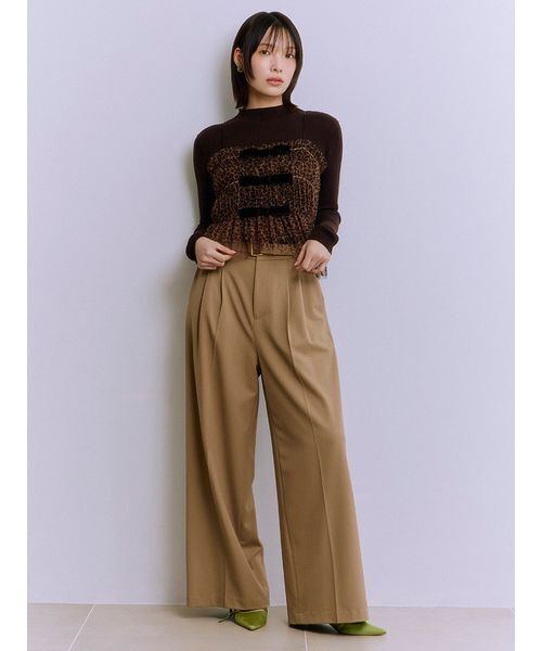 セール】リボンビスチェセットニットトップス（ニット/セーター