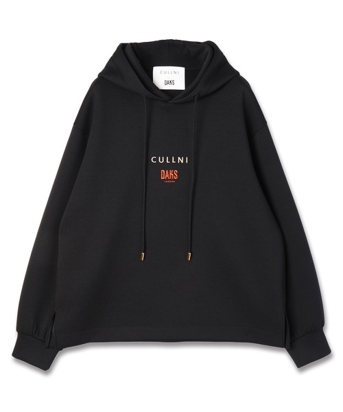 CULLNI（クルニ）の「CULLNI for DAKS LONDON Logo Embroidery Hoodie（パーカー・メンズ・ブラック/アッシュブラウン/ブラック×グレー/ネイビー・0/1/2）」の20枚目の写真