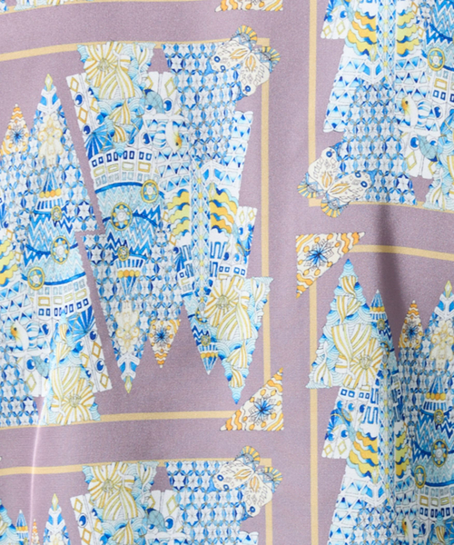 NARACAMICIE（ナラカミーチェ）の「【NARACAMICIE】GENIUS森柄長袖シャツ（シャツ/ブラウス・レディース・ブラウン/グレー・S/M/L/XL）」の14枚目の写真