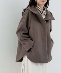 ANNA LUNA（アンナルナ）の「【ANNA LUNA】ふんわり軽やか ラムライク ミドル丈 フードコート（その他アウター・レディース）」