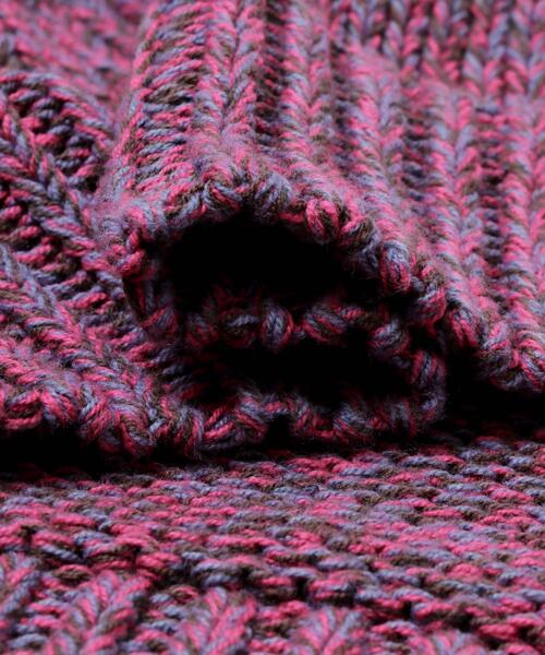 ITEMS URBANRESEARCH（アイテムズ アーバンリサーチ）の「2WAYミックスカラーニット（ニット/セーター・レディース・ピンク/ブルー・FREE）」の13枚目の写真