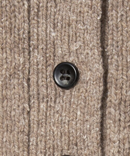 Steven Alan（スティーブンアラン）の「＜Steven Alan＞ウール シルク ヘンリーネック ニット（ニット/セーター・レディース・ベージュ/ライトブルー・FREE）」の9枚目の写真