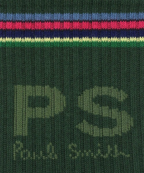 Paul Smith（ポールスミス）の「“PS Logo” ソックス【250660 MD2】（ソックス/靴下・メンズ・ダークグリーン/グレー/ネイビー/ホワイト/ブラック・25-27）」の13枚目の写真
