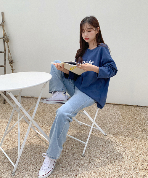 muahmuah（ムーアムーア）の「ワイドデニムパンツ [ライトブルー]（デニムパンツ・レディース・その他・SMALL/MEDIUM）」の7枚目の写真