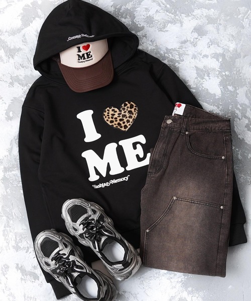 セール】【MEMORY】I LOVE ME プルパーカー / I LOVE ME Hoodie