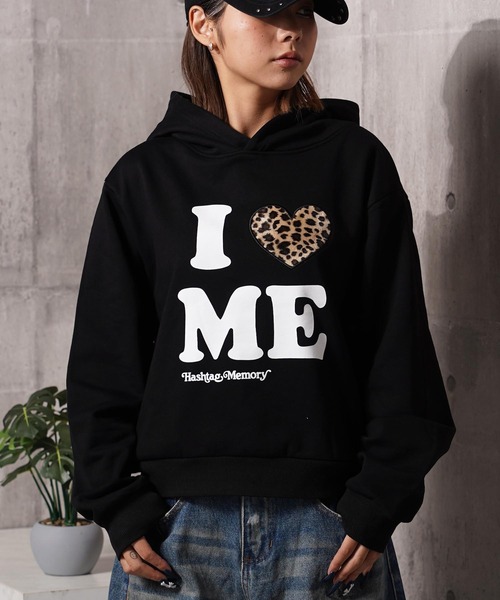 #MEMORY（メモリー）の「【MEMORY】I LOVE ME プルパーカー / I LOVE ME Hoodie（パーカー・メンズ・グレー系2/ブラック系2/ブラック系1/グレー系1/ネイビー・S/M/L）」の8枚目の写真