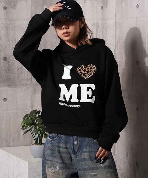 #MEMORY（メモリー）の「【MEMORY】I LOVE ME プルパーカー / I LOVE ME Hoodie（パーカー・メンズ・グレー系2/ブラック系2/ブラック系1/グレー系1/ネイビー・S/M/L）」の9枚目の写真