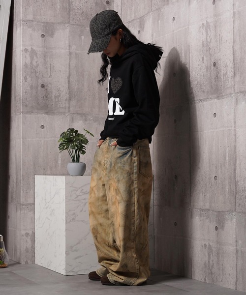 #MEMORY（メモリー）の「【MEMORY】I LOVE ME プルパーカー / I LOVE ME Hoodie（パーカー・メンズ・グレー系2/ブラック系2/ブラック系1/グレー系1/ネイビー・S/M/L）」の16枚目の写真