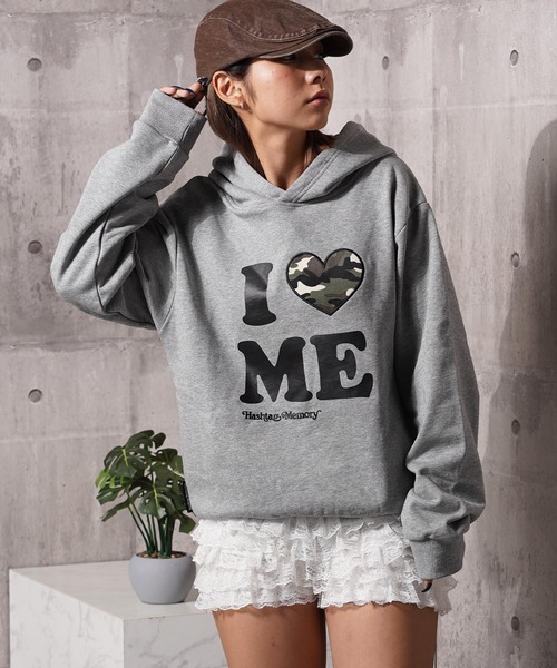 セール】【MEMORY】I LOVE ME プルパーカー / I LOVE ME Hoodie