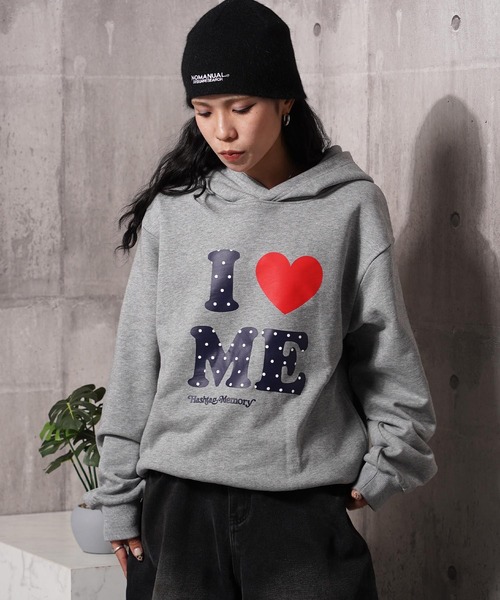 セール】【MEMORY】I LOVE ME プルパーカー / I LOVE ME Hoodie
