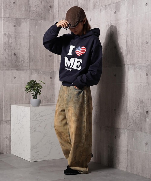 セール】【MEMORY】I LOVE ME プルパーカー / I LOVE ME Hoodie