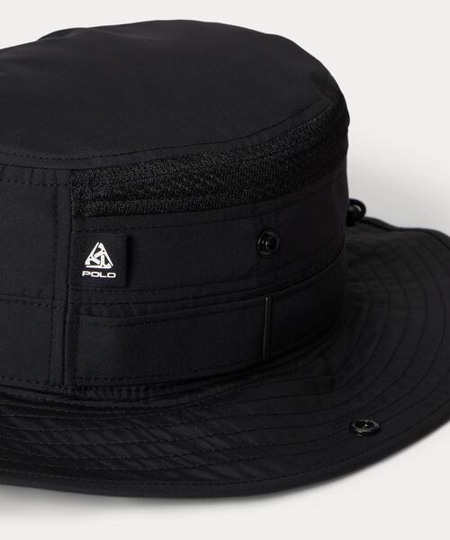POLO RALPH LAUREN（ポロ ラルフ ローレン）の「メッシュパネルド ユーティリティ バケット ハット（ハット・メンズ・ブラック系1・S/M/L/XL）」の3枚目の写真