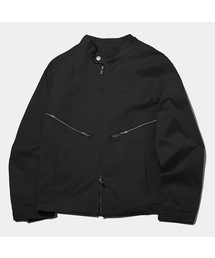 PLACE STUDIO（プレイススタジオ）の「ネックラインスナップボタンベーシックフィットディテールツーウェイコットンジャケット_2COLOR（MA-1）」