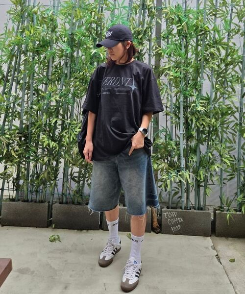 Verdnt（バーダント）の「バーデントフラッシュロゴ半袖Tシャツ[ブラック]（Tシャツ/カットソー・レディース・ブラック・MEDIUM/LARGE/SMALL）」の10枚目の写真