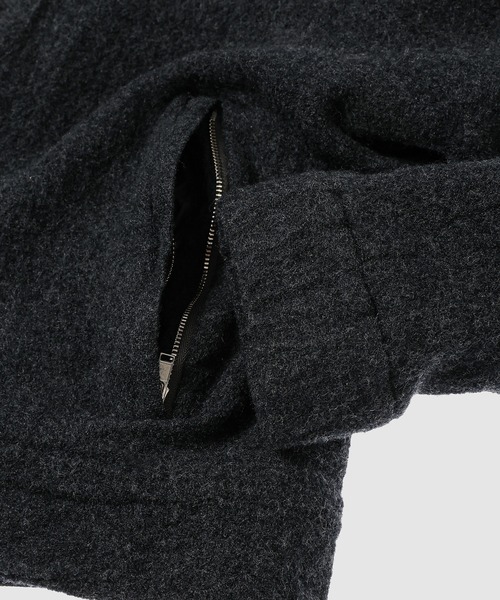 DIGAWEL(ディガウェル)の「Hem gathers blouson(ブルゾン・メンズ・グレー系その他/ネイビー・2)」の5枚目の写真