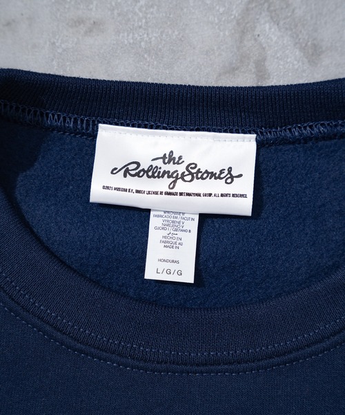 JUGLANS(ユグランス)の「The Rolling Stones ローリングストーンズ プリント スウェット(スウェット・メンズ・ネイビー・MEDIUM/LARGE/X-LARGE)」の17枚目の写真