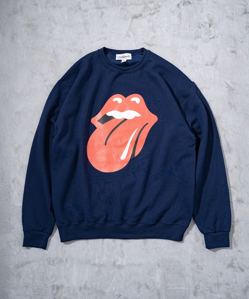 JUGLANS(ユグランス)の「The Rolling Stones ローリングストーンズ プリント スウェット(スウェット・メンズ・ネイビー・MEDIUM/LARGE/X-LARGE)」の13枚目の写真