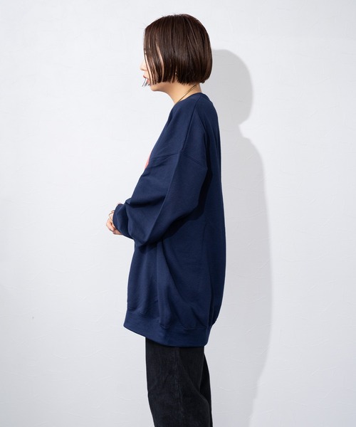 JUGLANS(ユグランス)の「The Rolling Stones ローリングストーンズ プリント スウェット(スウェット・メンズ・ネイビー・MEDIUM/LARGE/X-LARGE)」の4枚目の写真