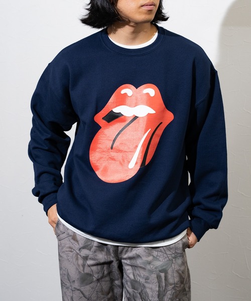 JUGLANS(ユグランス)の「The Rolling Stones ローリングストーンズ プリント スウェット(スウェット・メンズ・ネイビー・MEDIUM/LARGE/X-LARGE)」の21枚目の写真