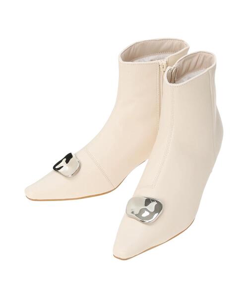 Te chichi（テチチ）の「オーナメントブーツ（ブーツ・レディース・ベージュ/キナリ・38/37）」の10枚目の写真