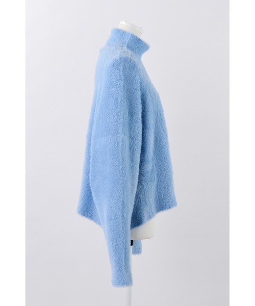 ENFOLD(エンフォルド)の「フェザープルオーバー(ニット/セーター・レディース・ライトブルー/ミント・38)」の9枚目の写真
