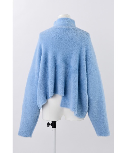 ENFOLD(エンフォルド)の「フェザープルオーバー(ニット/セーター・レディース・ライトブルー/ミント・38)」の10枚目の写真