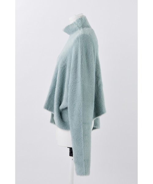 ENFOLD(エンフォルド)の「フェザープルオーバー(ニット/セーター・レディース・ライトブルー/ミント・38)」の12枚目の写真