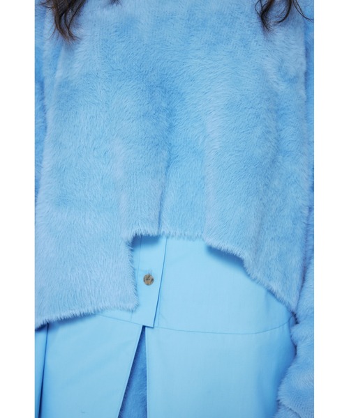 ENFOLD(エンフォルド)の「フェザープルオーバー(ニット/セーター・レディース・ライトブルー/ミント・38)」の6枚目の写真