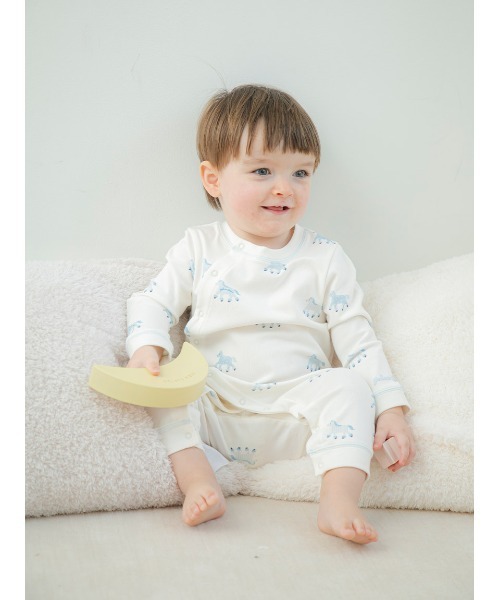 セール】【BABY】ポニー柄ロンパース（ロンパース）｜gelato pique