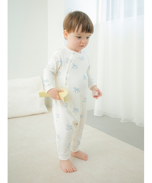 セール】【BABY】ポニー柄ロンパース（ロンパース）｜gelato pique