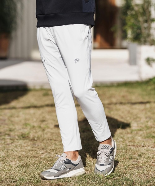 1minute 1second(ワンミニットワンセカンド)の「mp14363-heart embroidery high stretch fabric pants イージーパンツ(1M26H070)(その他パンツ・メンズ・ブラック/ネイビー/ホワイト・S/M/L/XL)」の5枚目の写真