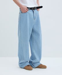 LEIRE（ルアール）の「Everyday Wide Denim Pants [Light Blue]（デニムパンツ・メンズ）」