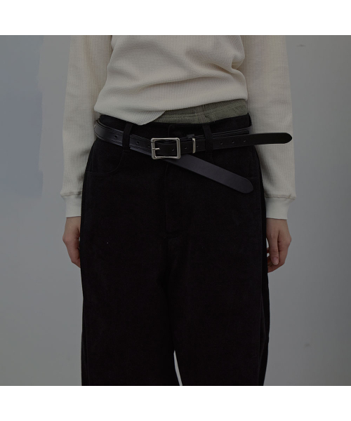 LCDC TM(エルシーディーシーティーエム)の「CURVED SNAP PANTS (BLACK)(その他パンツ・レディース・その他・SMALL/MEDIUM)」の8枚目の写真